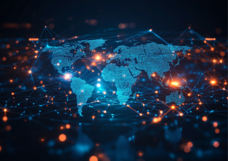 Digital Global Network Map (1)